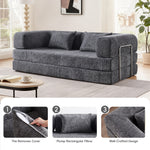 AIMSTYTO 5-in-1 Convertible Folding Sofa Bed