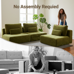 AIMSTYTO Modular Sectional Sofa Couch